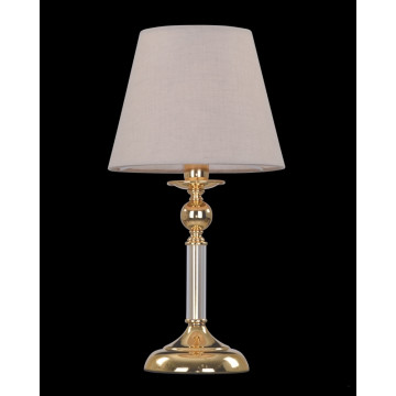 Настольная лампа Crystal Lux CAMILA LG1 GOLD 0290/501, 1xE27x60W - миниатюра 2