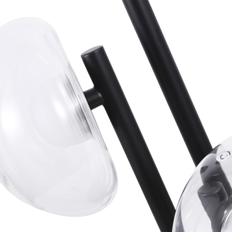 Настольная светодиодная лампа Crystal Lux BOSQUE LG3 BLACK/TRANSPARENT 0270/503, LED 3W - миниатюра 3