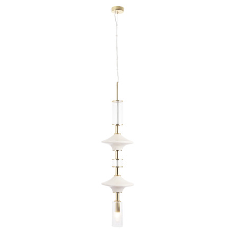 Подвесной светильник Crystal Lux VALENCIA SP1.3 GOLD 3290/201.3, 1xE14x40W