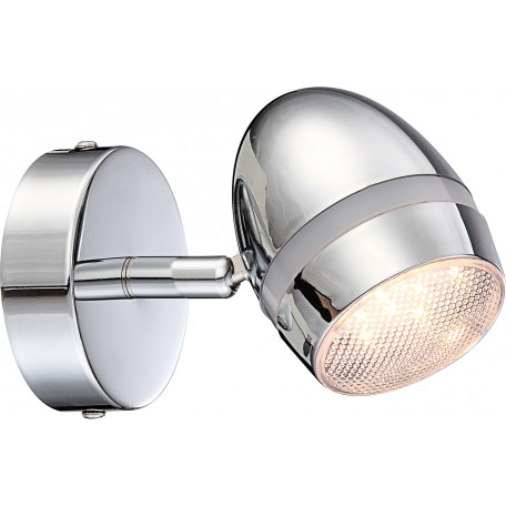 Настенный светодиодный светильник с регулировкой направления света Globo Manjola 56206-1, LED 3W 3000K, металл