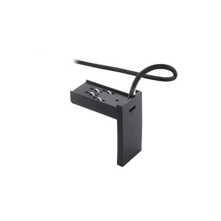 Ideal Lux ARCA ENDCAP ELECTRIFIED FOR SURFACE / RECESSED BK 223124, черный, металл - миниатюра 1