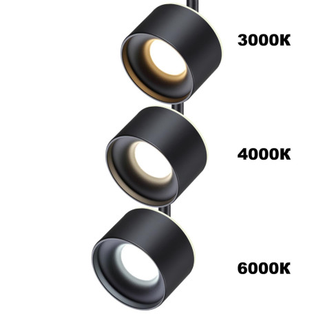 Светодиодный светильник для трековой системы Novotech Giro 358974, LED 15W 1100lm - миниатюра 3