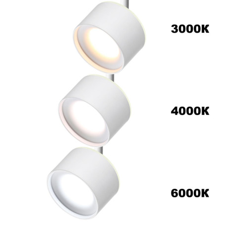 Светодиодный светильник для трековой системы Novotech Giro 358976, LED 15W 1100lm - миниатюра 3