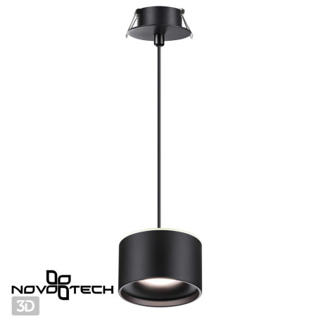 Встраиваемый светодиодный светильник Novotech Giro 358965, LED 15W 1100lm - миниатюра 2
