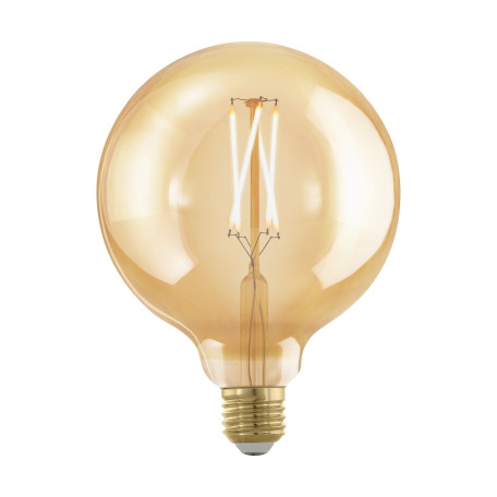 Филаментная светодиодная лампа Eglo 11694 шар малый E27 4W, 1700K (теплый) CRI>80, гарантия 5 лет