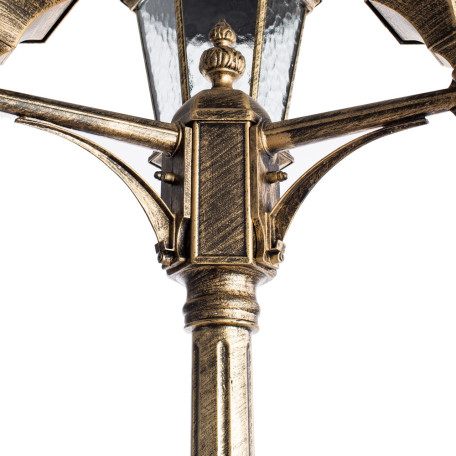 Уличный фонарь Arte Lamp Genova A1207PA-3BN, IP44, 3xE27x75W - миниатюра 4