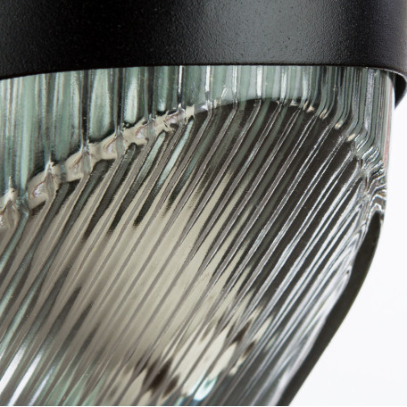 Настенный светильник Arte Lamp Urban A2802AL-1BK, IP54, 1xE27x60W, стекло - миниатюра 3
