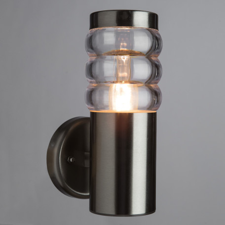 Настенный светильник Arte Lamp Portica A8381AL-1SS, IP44, 1xE27x20W, пластик - миниатюра 2