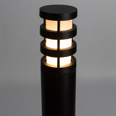 Садово-парковый светильник Arte Lamp Portica A8371PA-1BK, IP44, 1xE27x40W, пластик - миниатюра 2