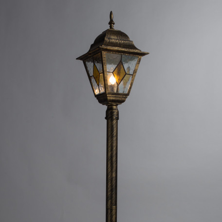 Уличный фонарь Arte Lamp Berlin A1016PA-1BN, IP44, 1xE27x75W - миниатюра 2
