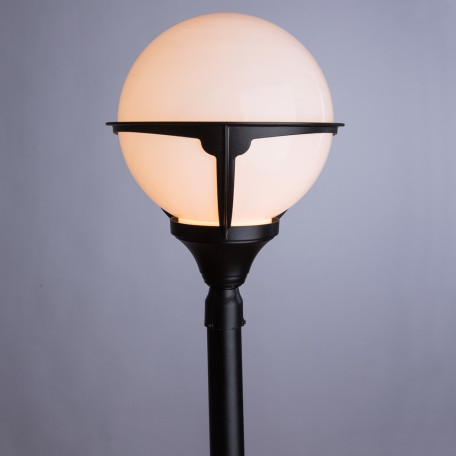 Уличный фонарь Arte Lamp Monaco A1496PA-1BK, IP44, 1xE27x75W - миниатюра 2
