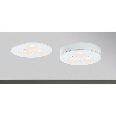 Мебельный светодиодный светильник Paulmann Micro Line LED Plane 92586, LED 3W, белый, металл - миниатюра 3
