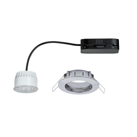 Встраиваемый светодиодный светильник Paulmann Premium Line LED 230V Coin 51mm 92758, IP44, LED 6,8W, хром, металл - миниатюра 3
