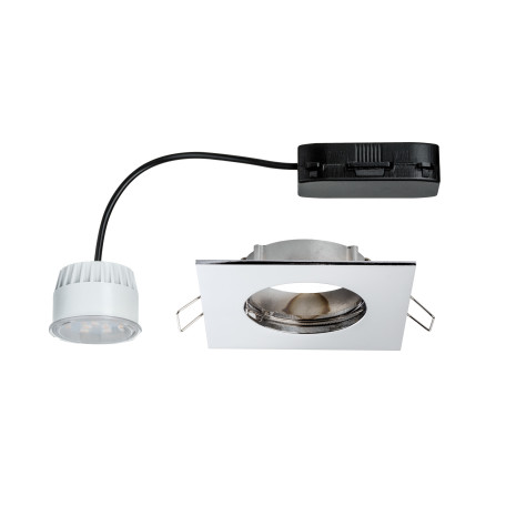 Встраиваемый светодиодный светильник Paulmann Premium Line LED 230V Coin 51mm 92763, IP44, LED 6,8W, хром, металл - миниатюра 3