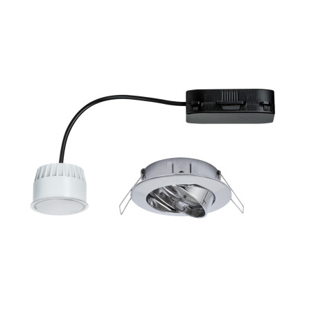 Встраиваемый светодиодный светильник Paulmann Premium Line LED 230V Coin Satin 51mm 92779, IP23, LED 6,8W, металл - миниатюра 3