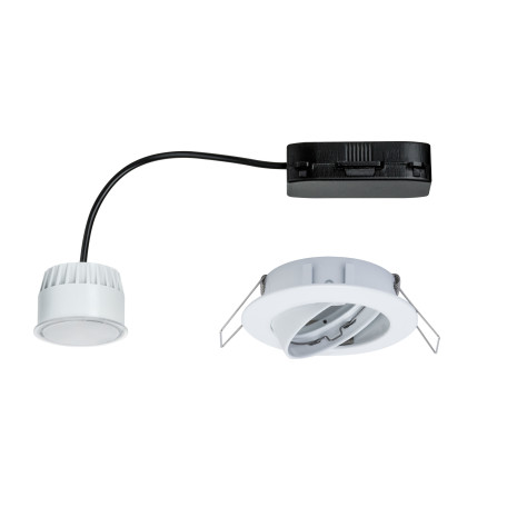 Встраиваемый светодиодный светильник Paulmann Premium Line LED 230V Coin Satin 51mm 92803, IP23, LED 6,8W, металл - миниатюра 3