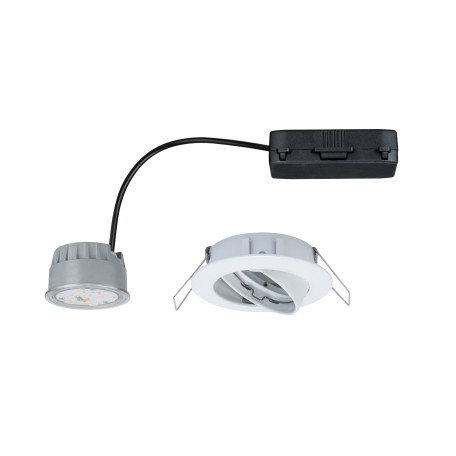 Встраиваемый светодиодный светильник Paulmann Premium Line LED 230V Coin 51mm 92814, IP23, LED 7W, металл - миниатюра 3