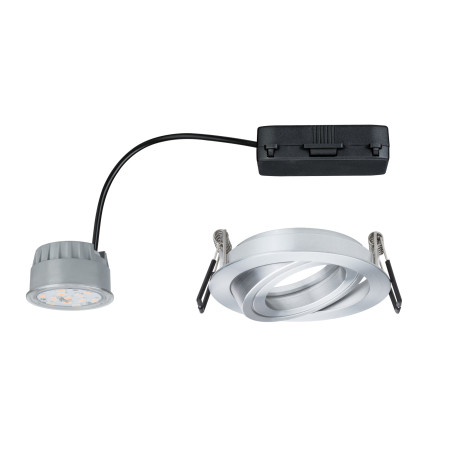 Встраиваемый светодиодный светильник Paulmann Premium Line LED 230V Coin 51mm 92816, IP23, LED 7W, металл - миниатюра 2