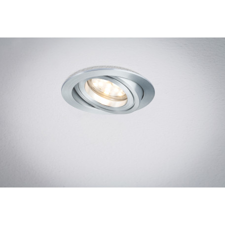Встраиваемый светодиодный светильник Paulmann Premium Line LED 230V Coin 51mm 92817, IP23, LED 7,2W, металл - миниатюра 3
