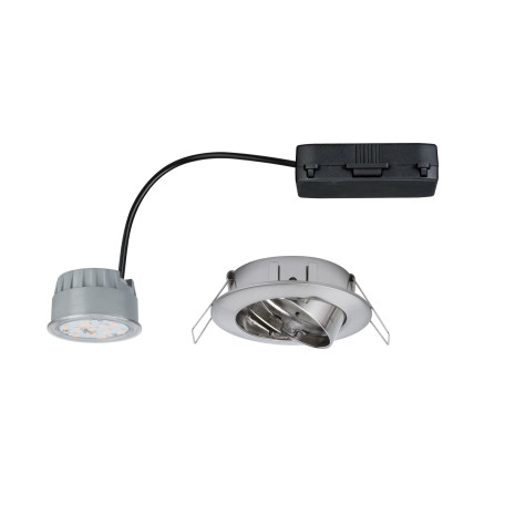 Встраиваемый светодиодный светильник Paulmann Premium Line LED 230V Coin 51mm 92818, IP23, LED 7W, металл - миниатюра 3