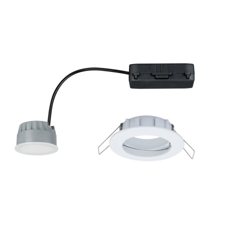 Встраиваемый светодиодный светильник Paulmann Premium Line LED 230V Coin Satin 51mm 92822, IP44, LED 7W, белый, металл - миниатюра 3