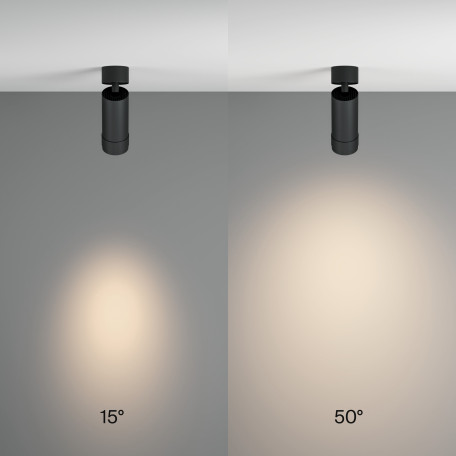 Настенно-потолочный светодиодный светильник Maytoni Ceiling & Wall C055CL-L12W4K-Z-B, LED 12W 4000K 890lm CRI90 - миниатюра 8