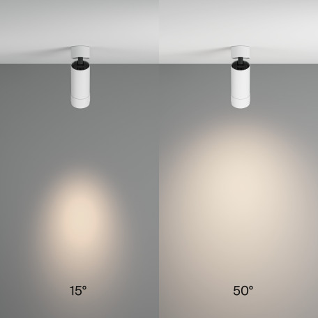 Настенно-потолочный светодиодный светильник Maytoni Ceiling & Wall C055CL-L12W4K-Z-W, LED 12W 4000K 960lm CRI90 - миниатюра 8