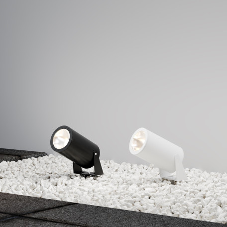 Садовый светодиодный светильник с регулировкой направления света с колышком Maytoni Bern O050FL-L30W3K, IP65, LED 30W 3000K 2800lm CRI80 - миниатюра 3