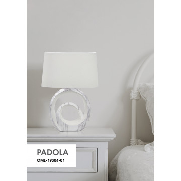 Настольная лампа Omnilux Padola OML-19304-01, 1xE27x60W - миниатюра 7