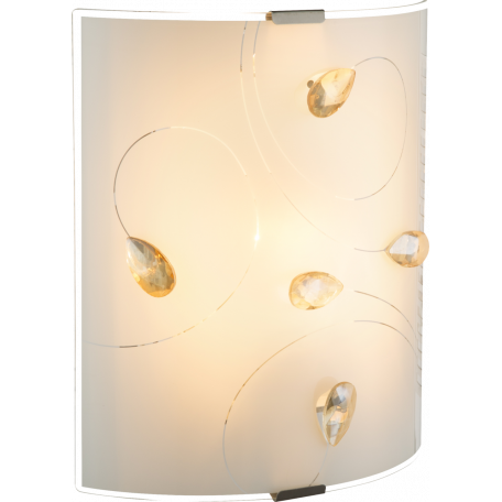 Настенный светильник Globo Taveuni 40393W, 1xE27x60W, металл, стекло - миниатюра 1