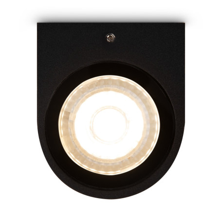 Настенный светильник Maytoni Slat O044WL-01B, IP54, 1xGU10x10W, стекло - миниатюра 2