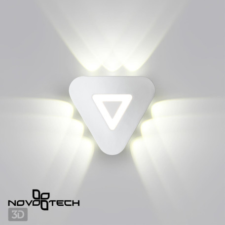 Настенный светодиодный светильник Novotech Calle 358935, IP54, LED 12W 4000K 1020lm - миниатюра 3
