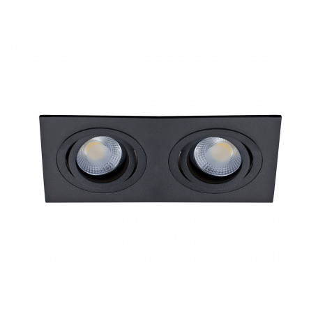 Встраиваемый светильник Donolux SA1522-BLACK, 2xGU5.3x50W