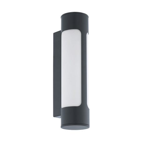 Настенный светодиодный светильник Eglo Tonego 97119, IP44, LED 12W 3000K 1000lm, серый, металл, металл с пластиком - миниатюра 1