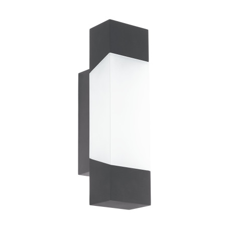 Настенный светодиодный светильник Eglo Gorzano 97222, IP44, LED 4,8W 3000K 500lm CRI>80, серый, металл, металл с пластиком - миниатюра 1