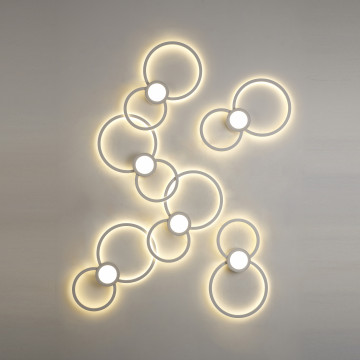 Настенный светодиодный светильник Mantra Mural 6230, LED 24W 3000K 1440lm - миниатюра 3