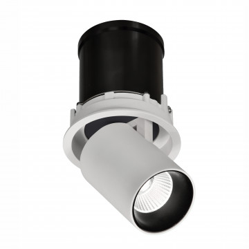 Встраиваемый светодиодный светильник с регулировкой направления света Mantra Garda 6400, LED 7W 3000K 610lm - миниатюра 3