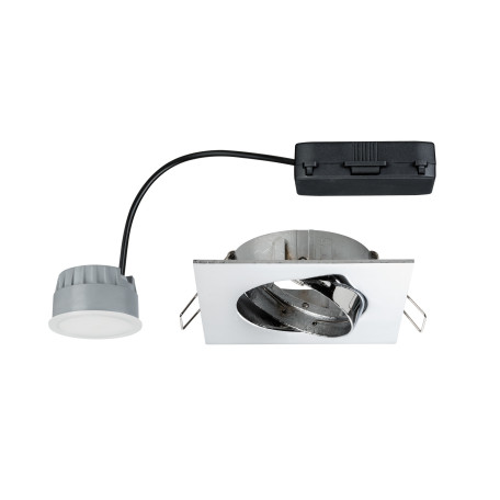 Встраиваемый светодиодный светильник Paulmann Premium Line LED 230V Coin Satin 51mm 92844, IP23, LED 7W, металл - миниатюра 3