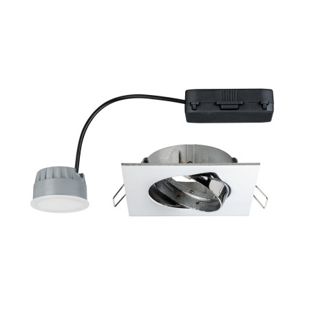 Встраиваемый светодиодный светильник Paulmann Premium Line LED 230V Coin Satin 51mm 92845, IP23, LED 7W, металл - миниатюра 3
