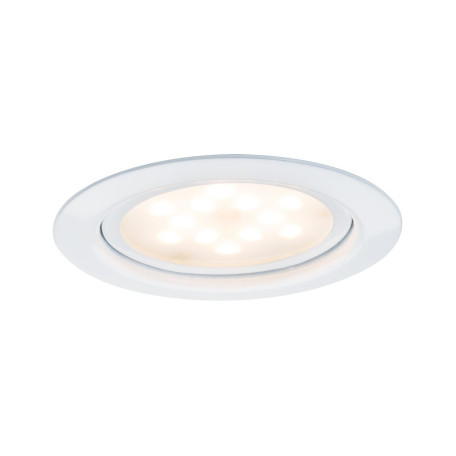 Встраиваемый мебельный светодиодный светильник Paulmann Micro Line LED 93555, LED 4,5W, белый, металл