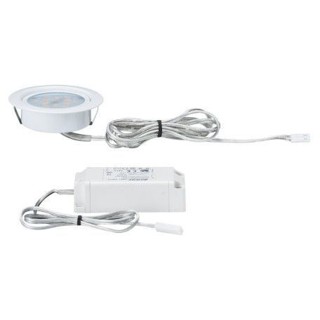 Встраиваемый мебельный светодиодный светильник Paulmann Micro Line LED 93555, LED 4,5W, белый, металл - миниатюра 3