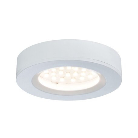 Мебельный светодиодный светильник Paulmann Micro Line LED Platy 93573, LED 2,5W, белый, пластик