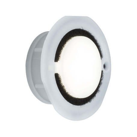 Встраиваемый настенный светодиодный светильник Paulmann IP65 Downlight Basic 93741, IP65, LED 1,4W, белый, пластик