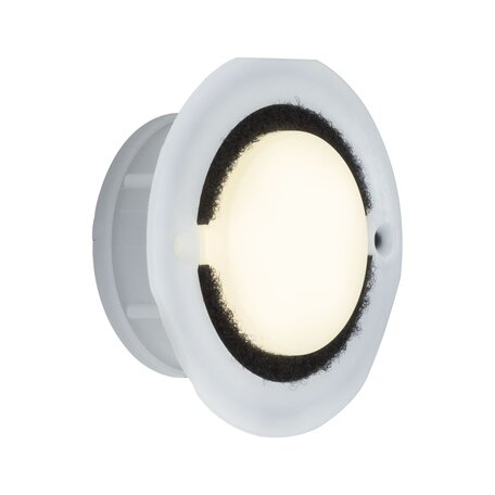 Встраиваемый настенный светодиодный светильник Paulmann IP65 Downlight Basic 93740, IP65, LED 1,4W, белый, пластик