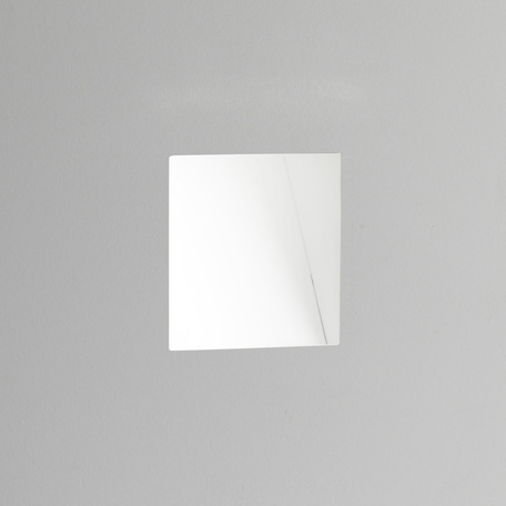 Встраиваемый настенный светодиодный светильник Astro Borgo Trimless 1212041 (7841), LED 2W 3000K 84lm CRI80, белый, металл
