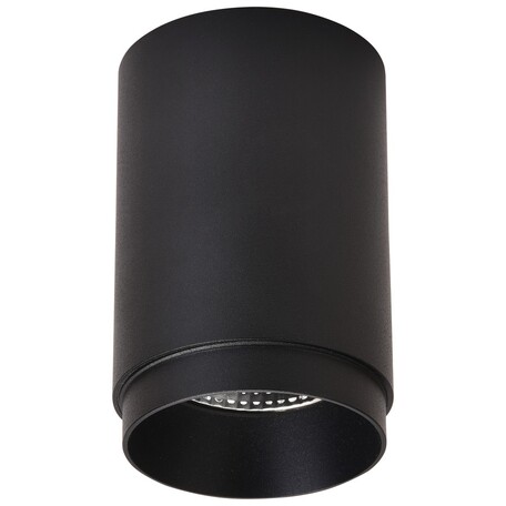 Потолочный светодиодный светильник Wertmark Stecken WE801.01.027, LED 7W 4000K 460lm, черный, металл
