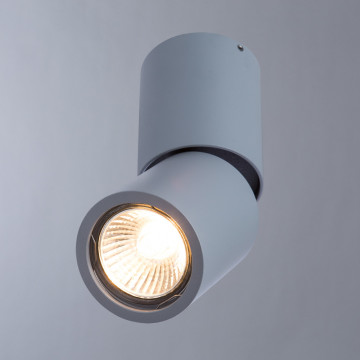 Потолочный светильник с регулировкой направления света Divinare Gavroche Posto 1800/05 PL-1, 1xGU10x50W, серый, металл - фото 2