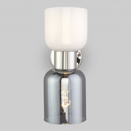 Настенный светильник Eurosvet Tandem 60118/2 никель (a052294), 2xE27x60W - миниатюра 2
