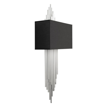 Настенный светильник Loft It Elegio 10107 Silver black, 2xE27x40W - миниатюра 2