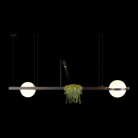 Подвесной светодиодный светильник Loft It Jardin 10121/D Dark grey, LED 51W 3000K - миниатюра 3